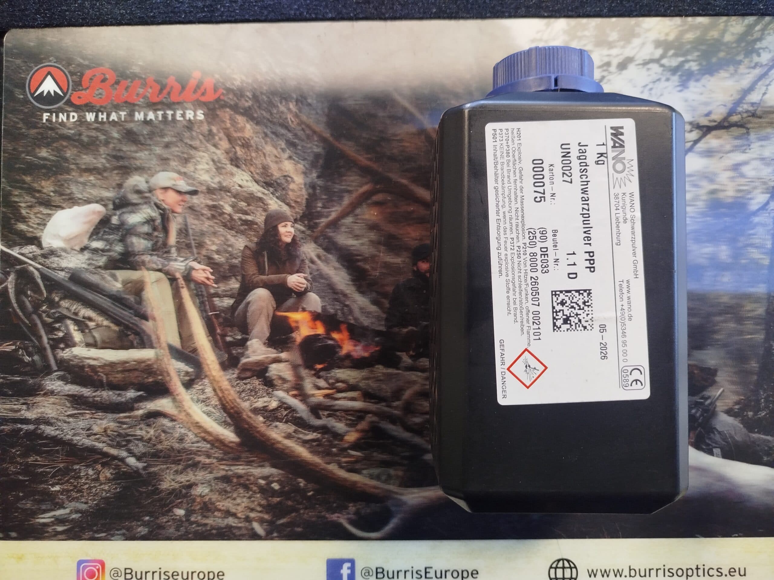 Proch czarny Wano Nr 1, opak. 1kg