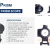 ZESTAW CORSAC PRISM 1X18 + HELLCAT 3X