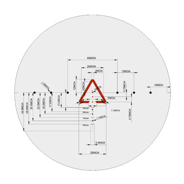 SCARLET 1-6×24 SFP BRĄZOWA RW10-C
