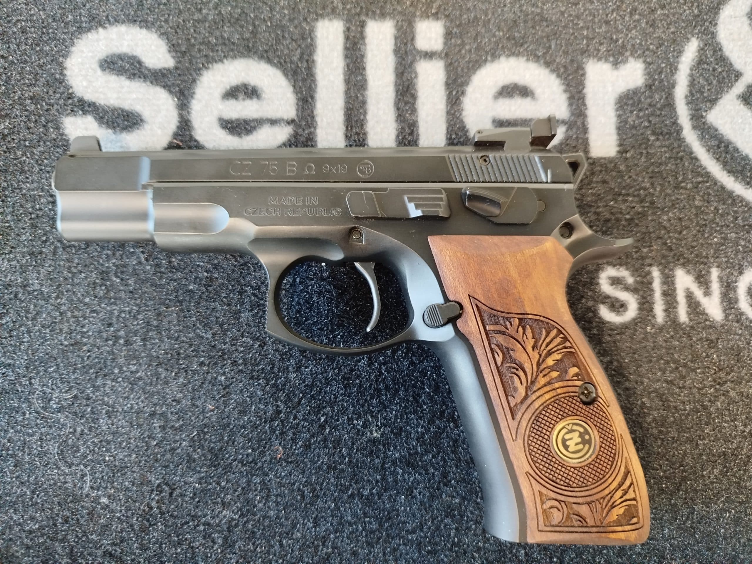 Pistolet CZ 75B omega kal. 9×19 mm