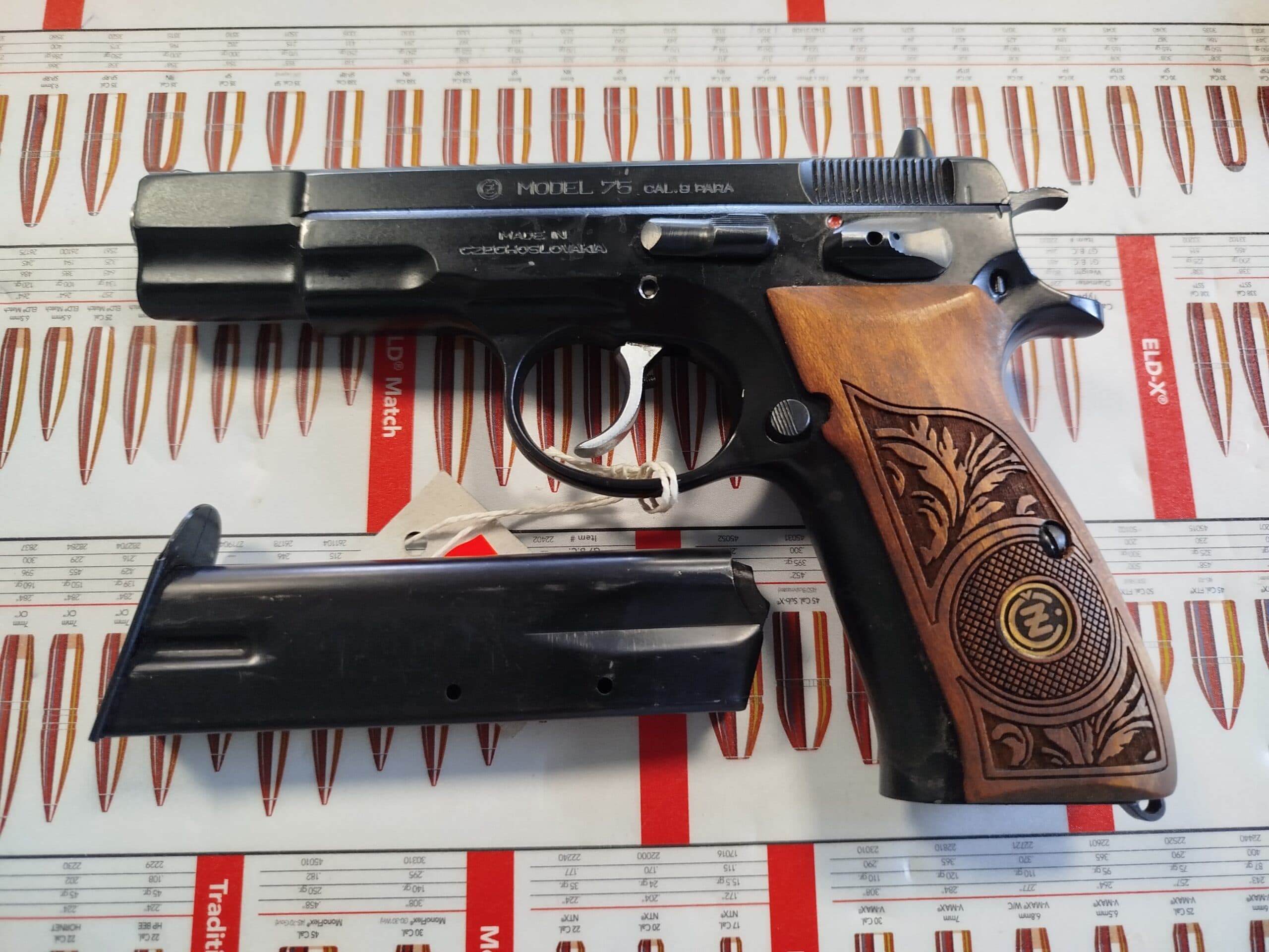 PISTOLET CZ 75 9x19mm UŻYWANY