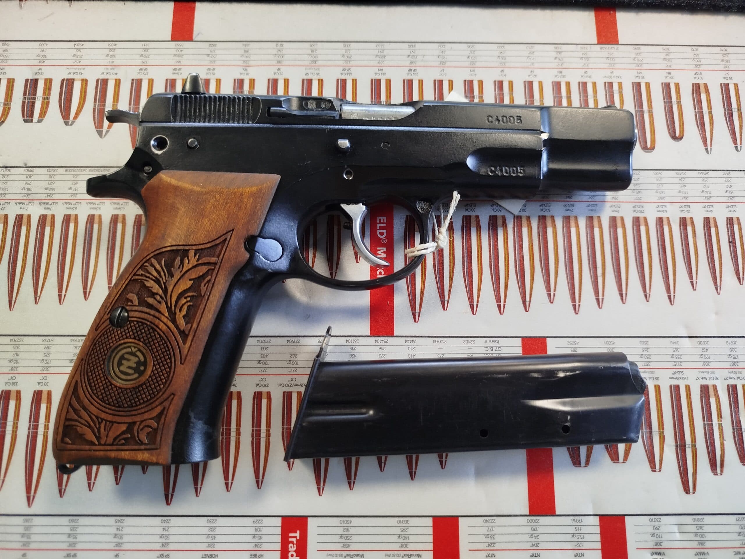 PISTOLET CZ 75 9x19mm UŻYWANY
