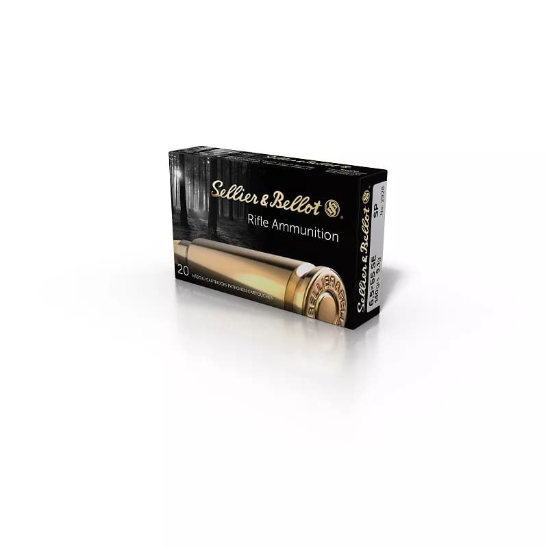 S&B 6,5x55 SE  FMJ TRAINING 9,1g/140gr