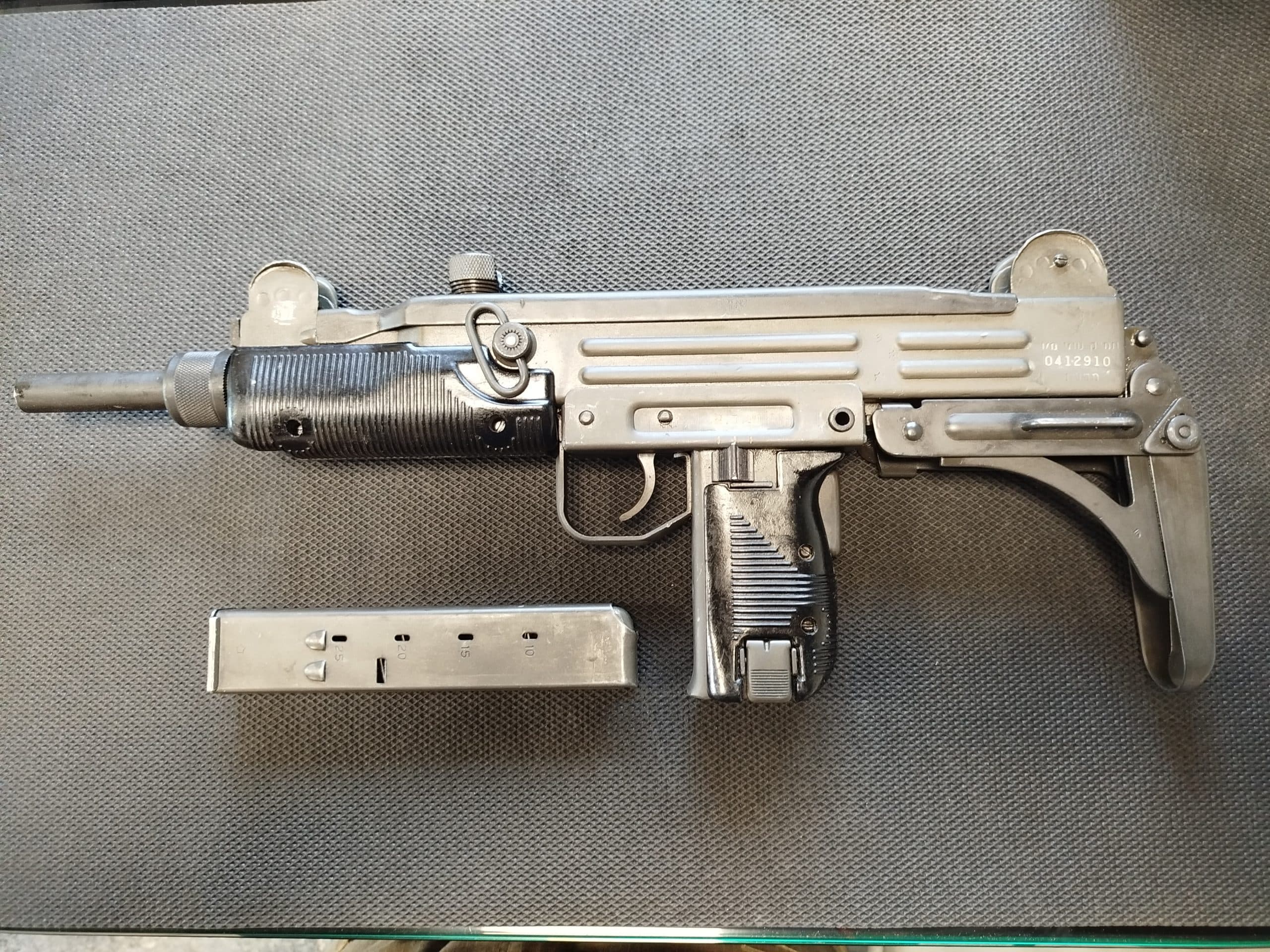 Pistolet maszynowy semi-auto IMI UZI, kal. 9x19mm Parabellum/Luger