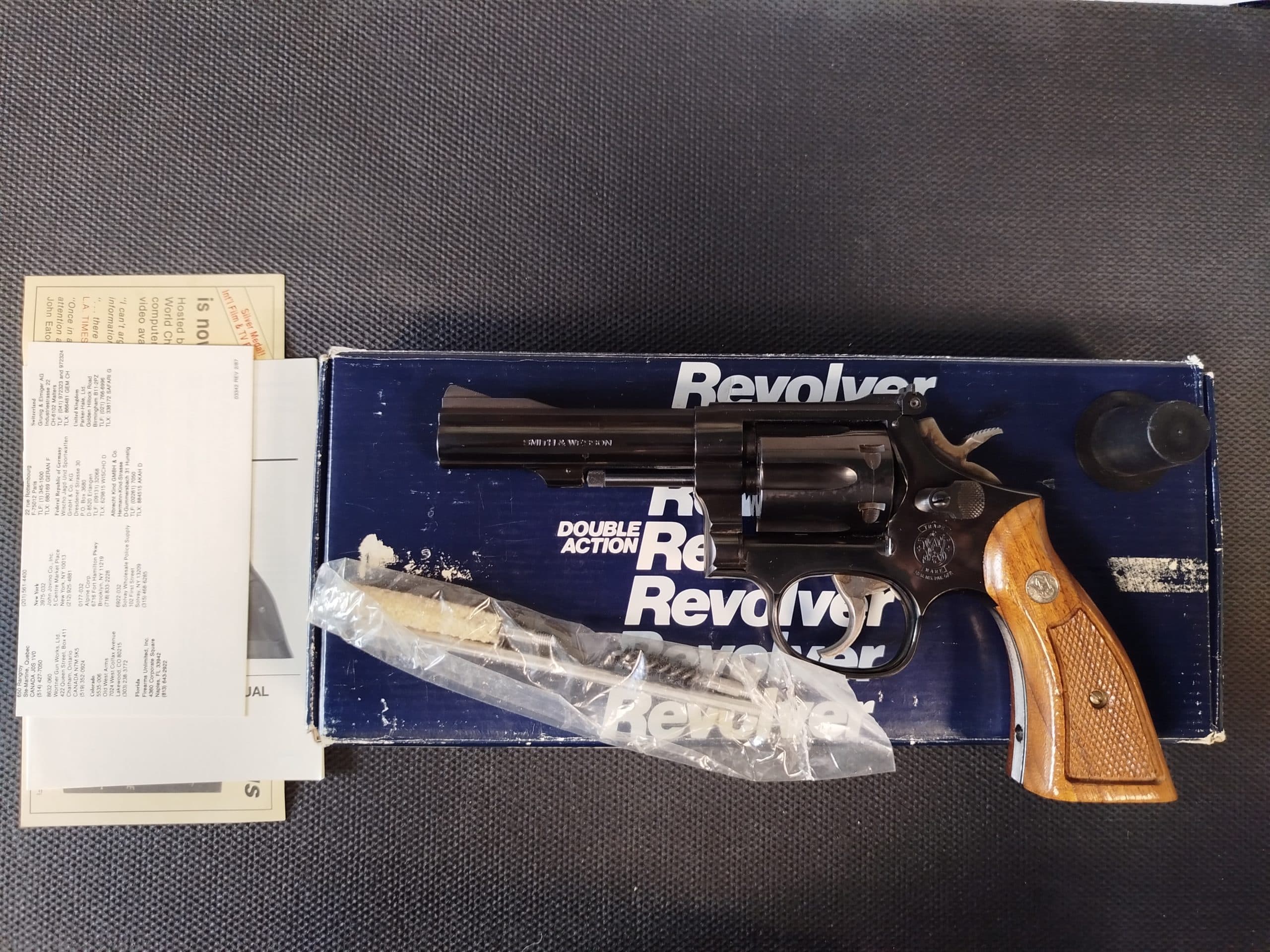 Rewolwer Smith&Wesson Mod. 17-6 kal. 22lr