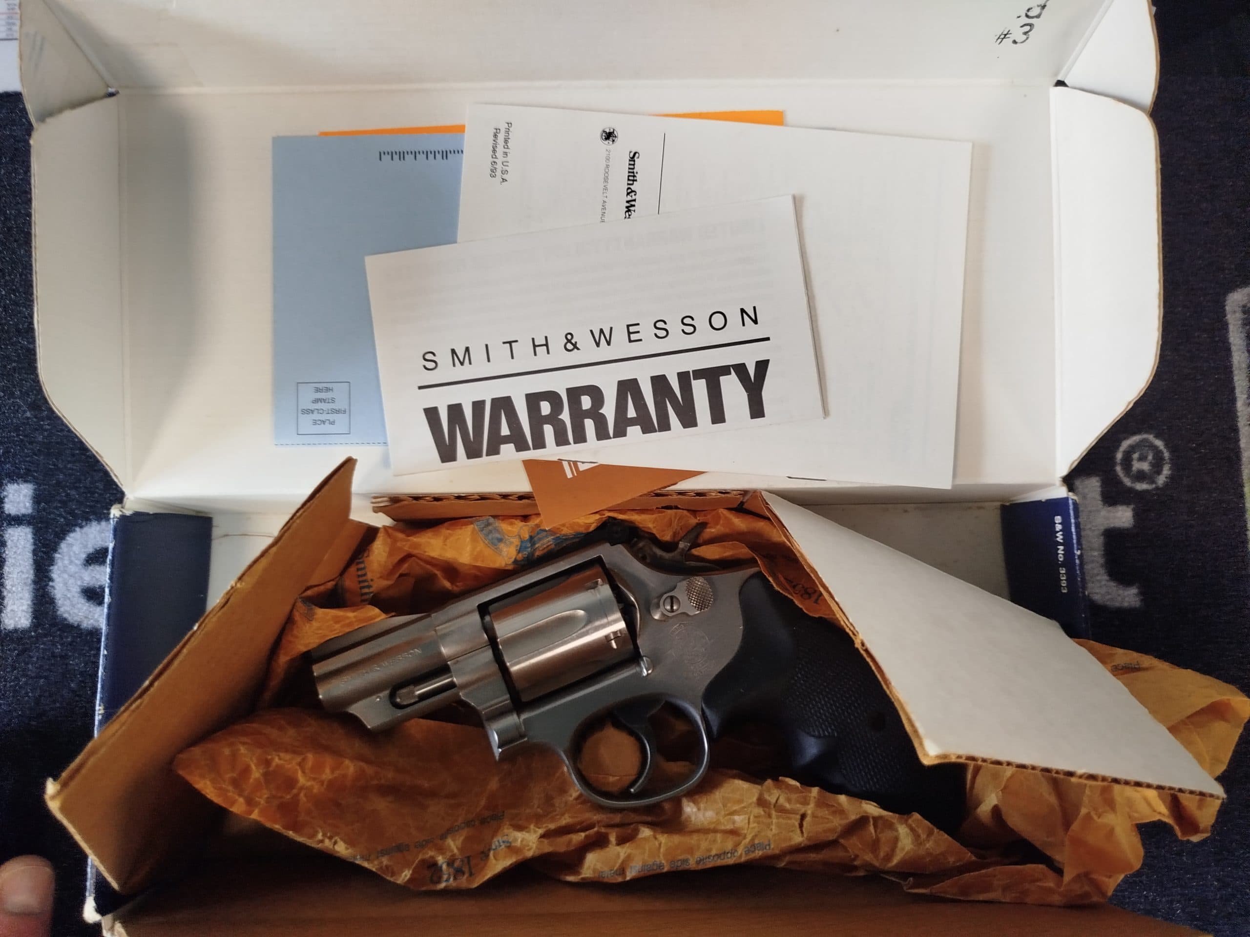 Rewolwer Smith & Wesson Model 66-4 Kal. 357Mag 38spec 2,5"