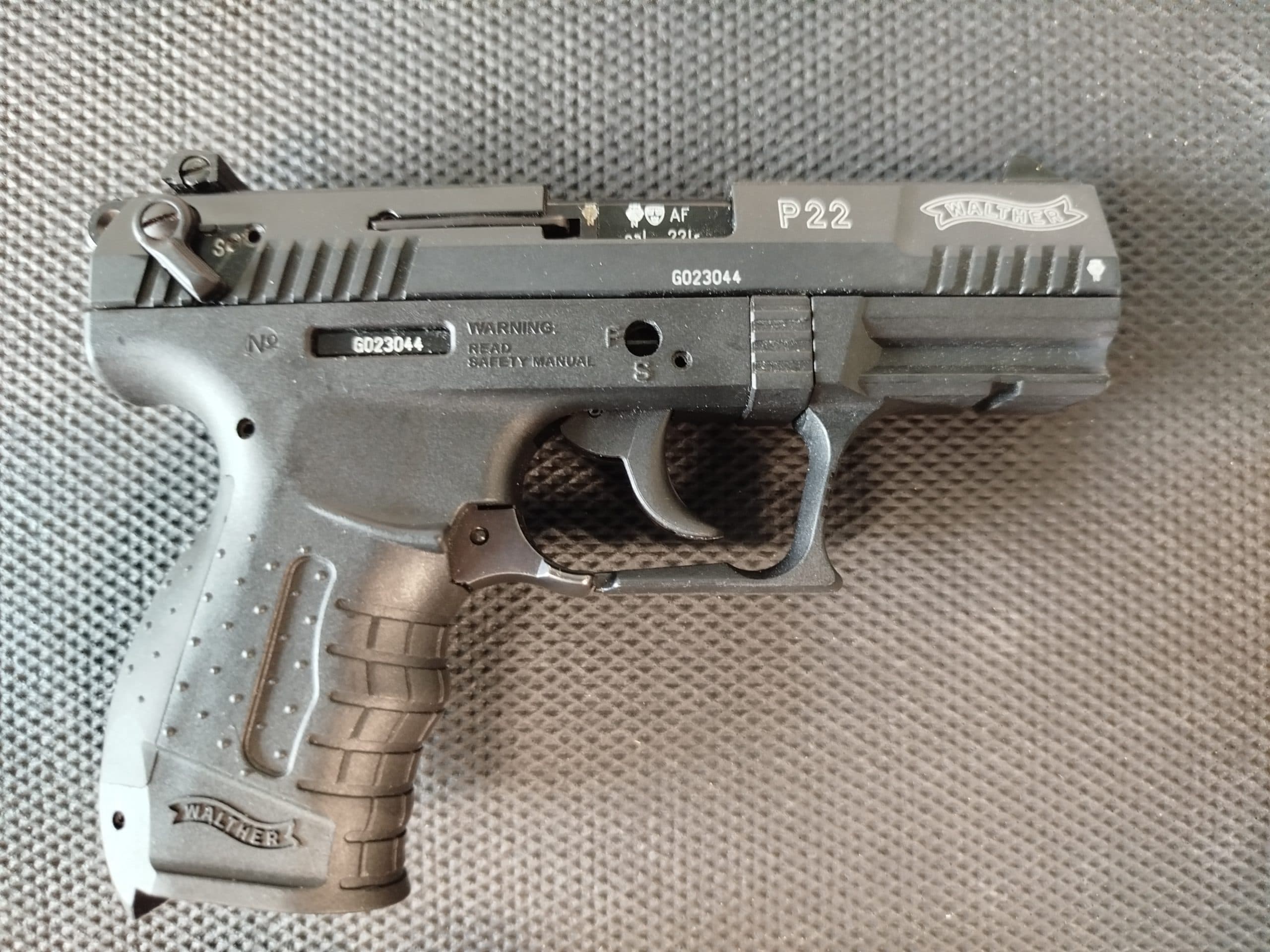 PISTOLET WALTHER P22 KAL.22LR