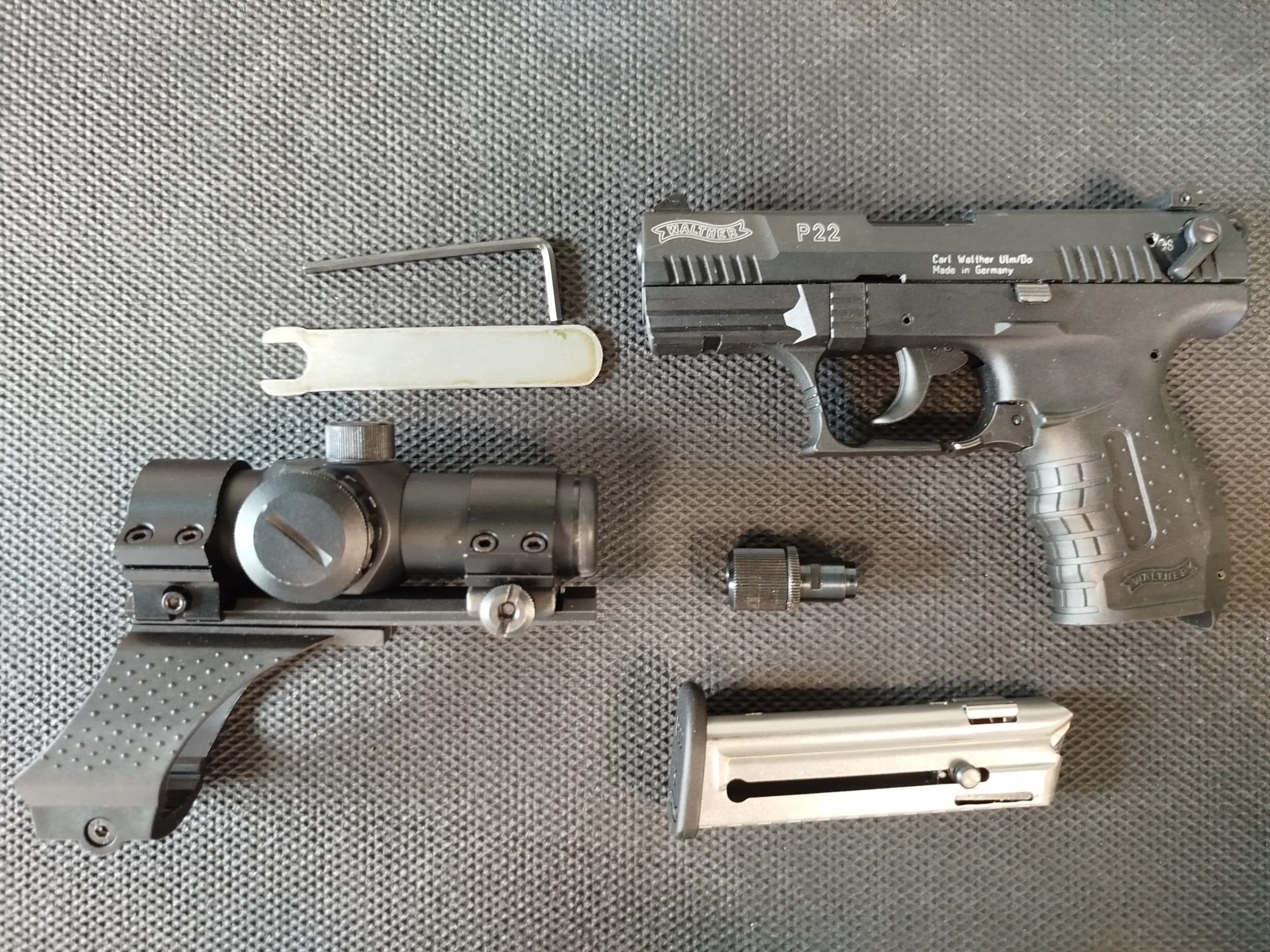 PISTOLET WALTHER P22 KAL.22LR