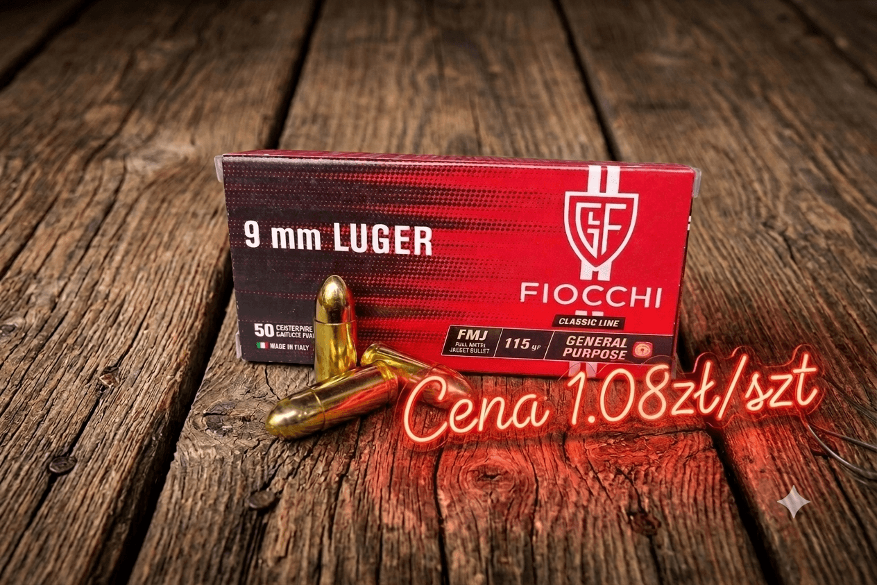 Fiocchi 9x19 115gr FMJ
