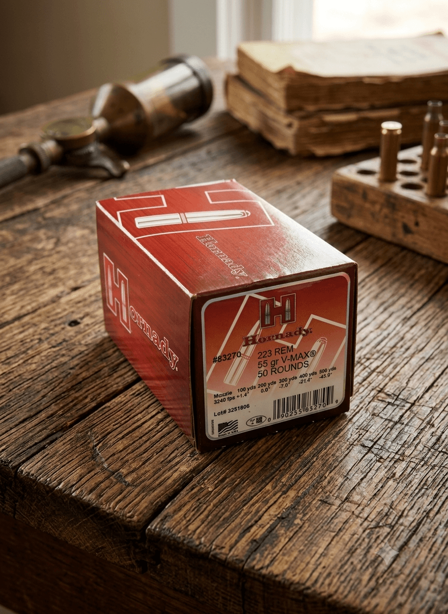 Amunicja Hornady kal.223Rem V-Max 55gr/3,56g (50szt) 83270
