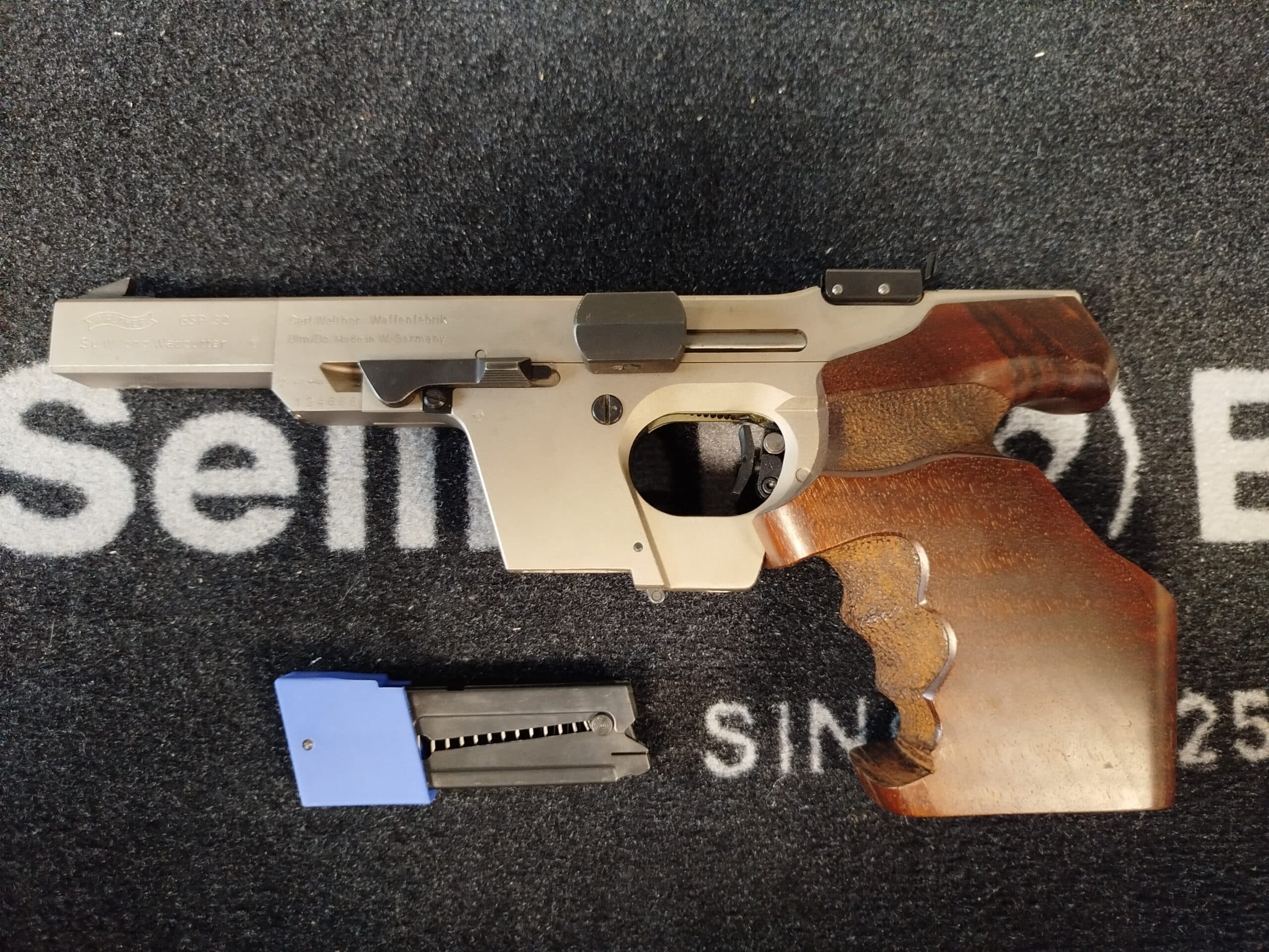 Pistolet Walther GSP kal.32 s&w  spust expert
