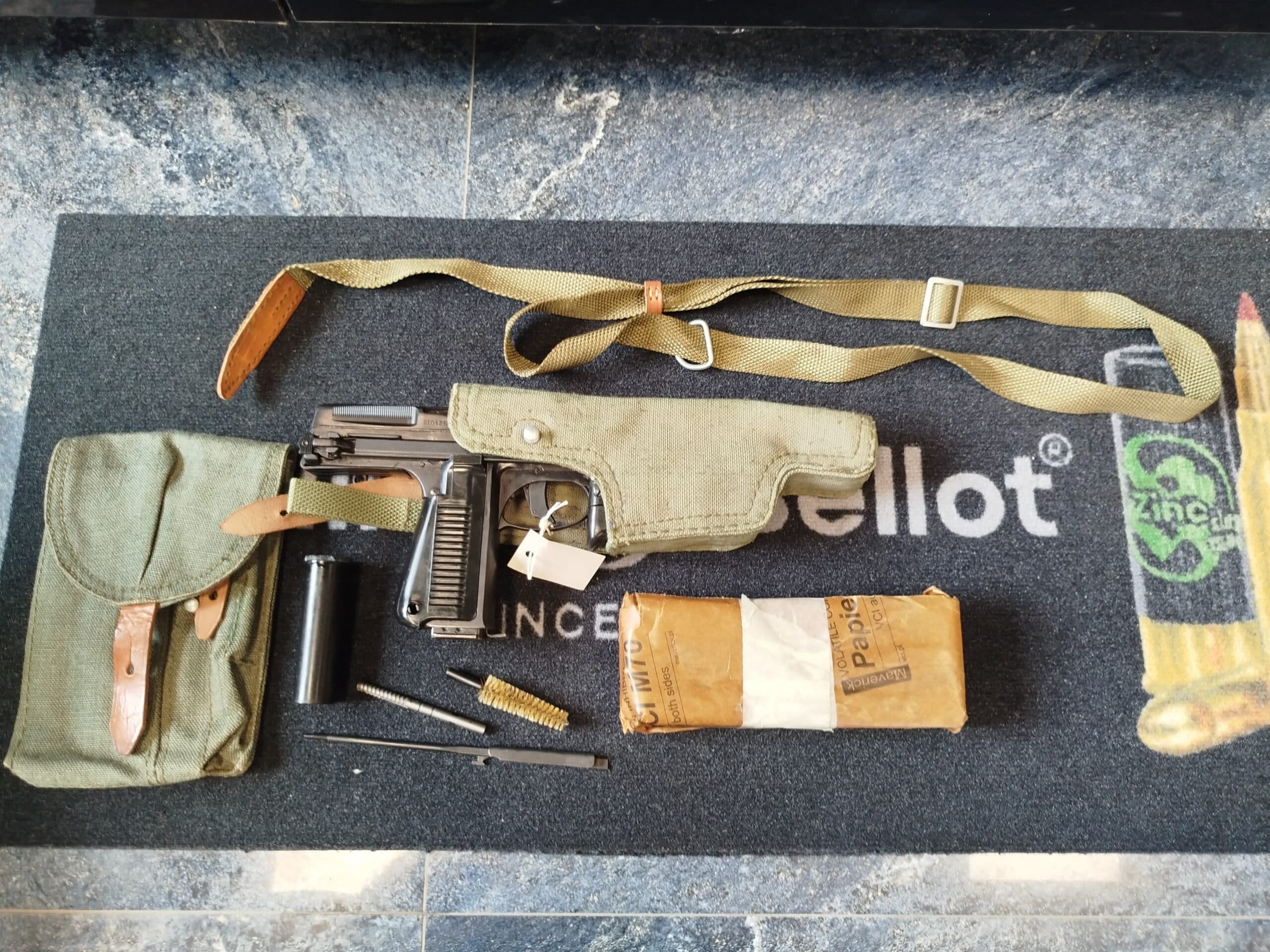 Pistolet samopowtarzalny RAK-63 PS1 kal. 9mm Makarov komplet