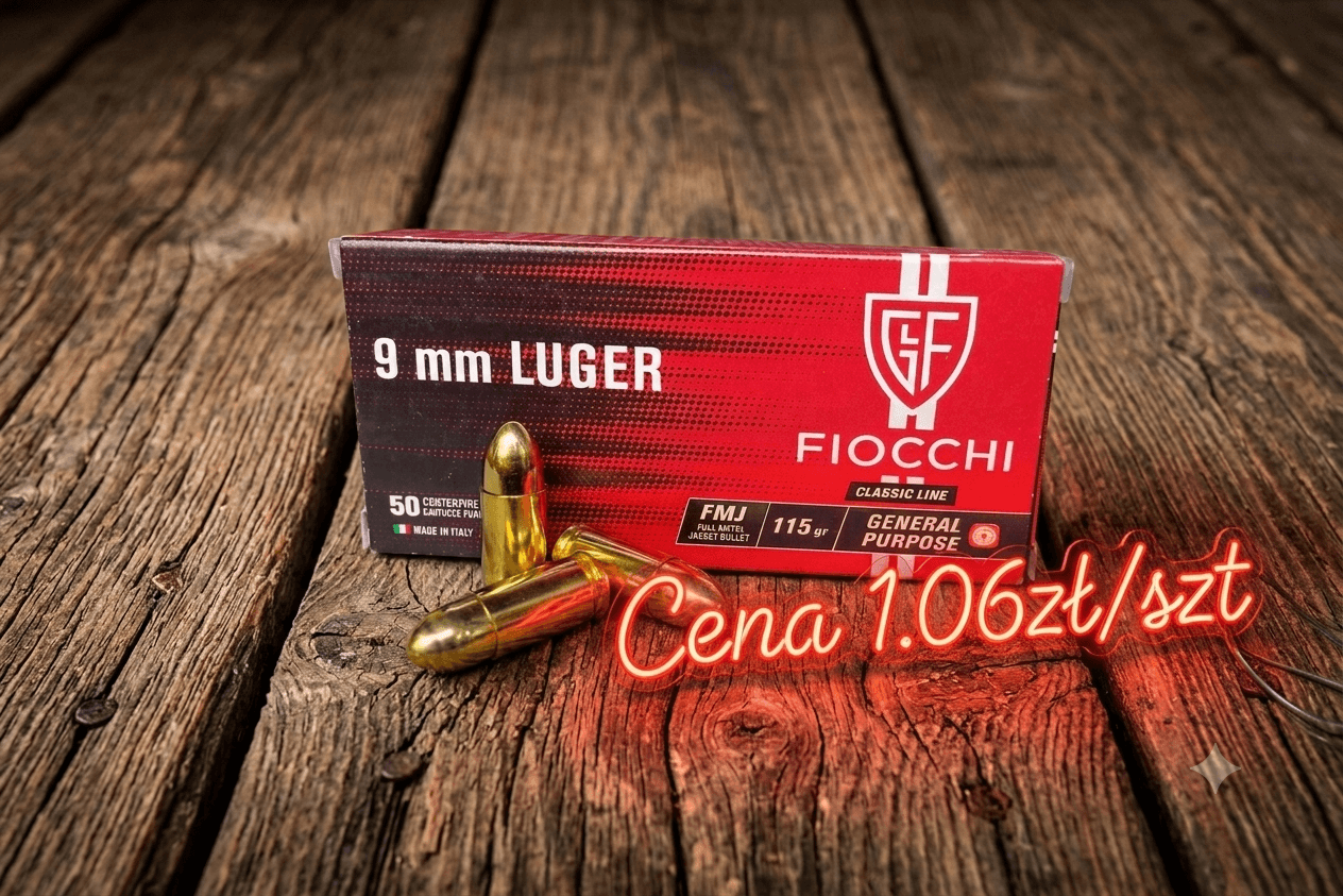 Fiocchi 9x19 115gr FMJ