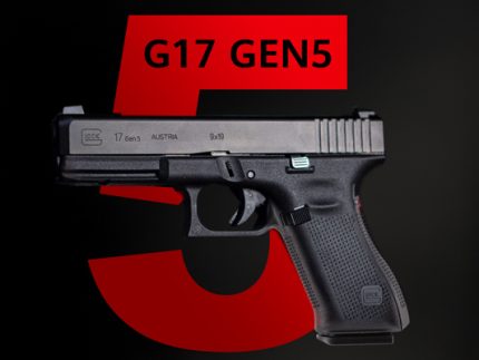 Glock 17 Gen. 5 + Tryt + 3 MAGAZYNKI (Promocyjna wersja "Do Brasil")