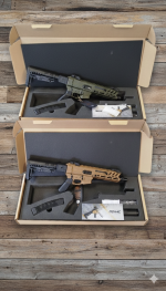 PISTOLET MASZYNOWY MOHAC fde 9×19 mm LUFA 8″ HUGLU