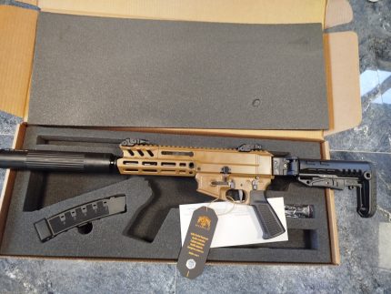 PISTOLET MASZYNOWY MOHAC fde 9×19 mm LUFA 8″ HUGLU