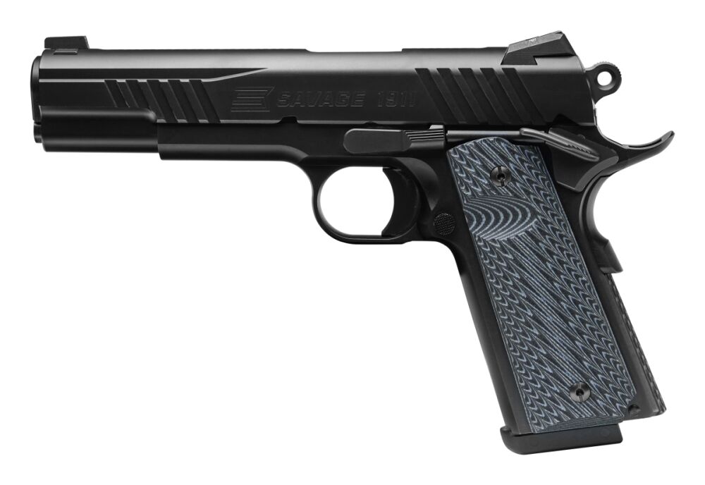 big_SAVAGE-1911-GOV-T-STYLE-BLACK-LEFT-PROFILE-0004 Pistolet Savage 1911 Black (.45ACP/9x19) - obrazek 1