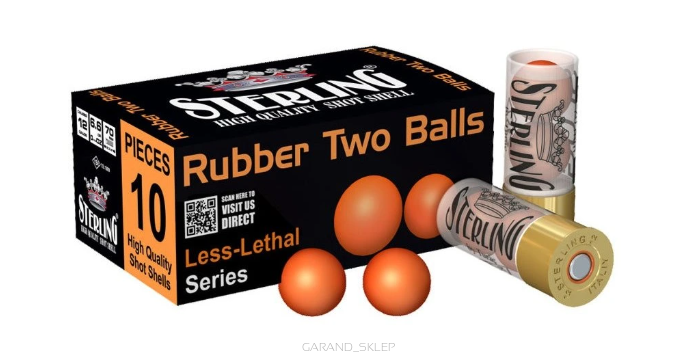 big_sterling-rubber-two-balls Amunicja Sterling Rubber Two Balls 12GA - obrazek 1