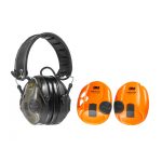 Ochronniki słuchu aktywne 3M Peltor SportTac oliwkowy/pomarańczowy Kod: 401-006