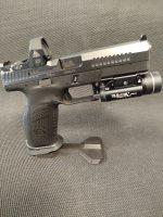 CZ P10F 0R + KOLIMATOR,LATARKA ,KABURA POD QLS,2 MAGAZYNKI POWIĘKSZONE