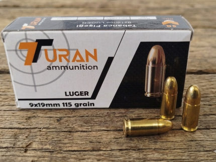 AMUNICJA TURAN LUGER 9X19 115 GRAIN