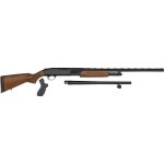 Strzelba powtarzalna MOSSBERG 500 Combo kal. 12/76, z wymienną lufą, orzech